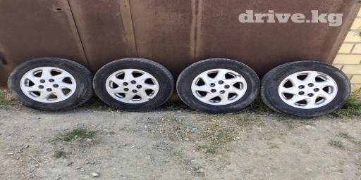 Литые Диски R 15 Toyota, Комплект, отверстий - 5, Б/у