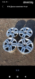 Литые Диски R 16 Комплект, отверстий - 5, Б/у
