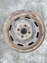 Железные Диски R 13 Hyundai, 1 шт, отверстий - 4, Б/у