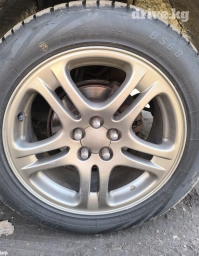 Литые Диски R 17 Subaru, Комплект, отверстий - 5, Б/у