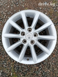 Литые Диски R 17 Toyota, Комплект, отверстий - 5, Б/у