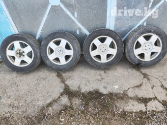 Литые Диски R 15 Volkswagen, Комплект, отверстий - 5, Б/у