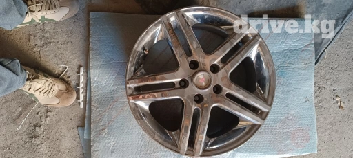 Литые Диски R 17 Комплект, отверстий - 5, Б/у