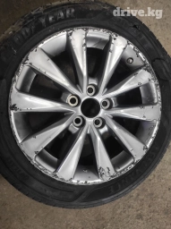 Литые Диски R 17 Toyota, 1 шт, отверстий - 5, Б/у