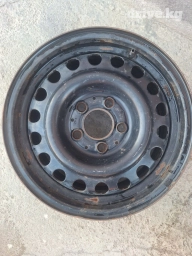 Железные Диски R 15 Mercedes-Benz, 1 шт, отверстий - 6, Б/у