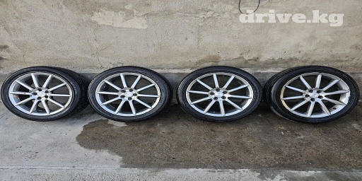 Диски R 18 Enkei, Комплект, отверстий - 5, Б/у