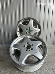 Литые Диски R 17 AMG, Пара, отверстий - 5, Б/у