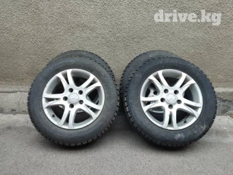 Литые Диски R 15 Комплект, отверстий - 5, Б/у