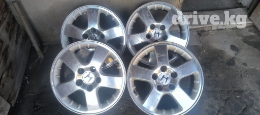 Литые Диски R 16 Honda, Комплект, отверстий - 5, Б/у