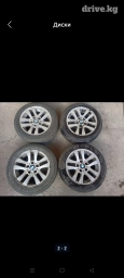 Литые Диски R 16 BMW, Комплект, отверстий - 4, Б/у
