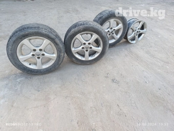 Литые Диски R 16 Комплект, отверстий - 5, Б/у