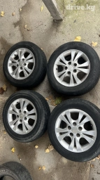 Диски R 15 Toyota, Комплект, отверстий - 5, Б/у