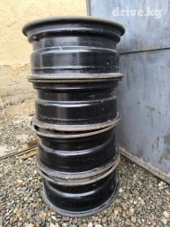 Железные Диски R 16 Honda, Комплект, отверстий - 5, Б/у