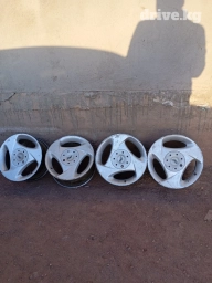 Литые Диски R 15 Audi, Комплект, отверстий - 5, Б/у