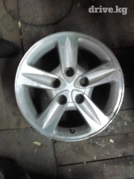 Литые Диски R 15 Toyota, Комплект, отверстий - 5, Б/у