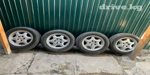 Литые Диски R 15 AMG, Комплект, отверстий - 5, Новый