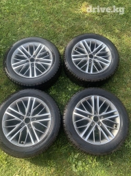 Литые Диски R 17 Hyundai, Комплект, отверстий - 5, Б/у