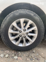 Литые Диски R 16 Toyota, Комплект, отверстий - 5, Б/у