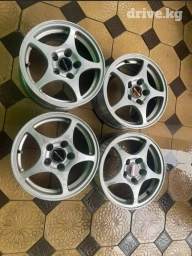 Литые Диски R 15 Honda, Комплект, отверстий - 5, Б/у