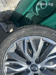 Литые Диски R 17 Kia, 1 шт, отверстий - 5, Б/у