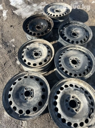 Железные Диски R 16 отверстий - 5, Б/у