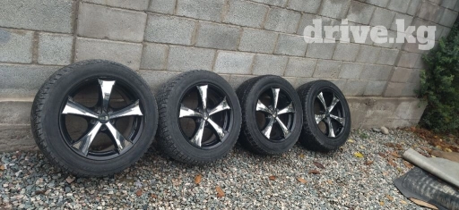 Диски R 17 Комплект, отверстий - 5, Б/у