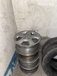 Литые Диски R 15 Toyota, Комплект, отверстий - 5, Б/у