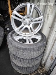 Литые Диски R 17 Комплект, отверстий - 4, Б/у