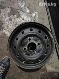 Железные Диски R 13 AMG, Комплект, отверстий - 4, Б/у