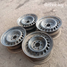 Железные Диски R 15 Комплект, отверстий - 5, Б/у