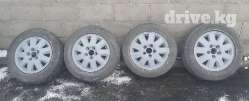 Литые Диски R 15 Комплект, отверстий - 5, Б/у