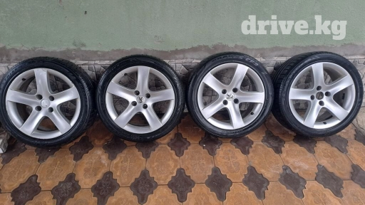 Литые Диски R 17 Комплект, отверстий - 4, Б/у