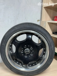 Литые Диски R 17 AMG, Комплект, отверстий - 5, Б/у