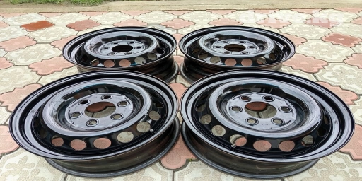 Железные Диски R 16 Mercedes-Benz, Комплект, отверстий - 6, Б/у