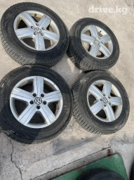 Литые Диски R 17 Комплект, отверстий - 5, Б/у