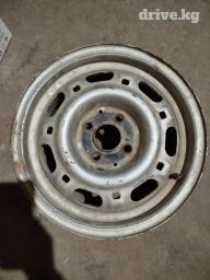 Железные Диски R 14 Volkswagen, 1 шт, отверстий - 4, Б/у