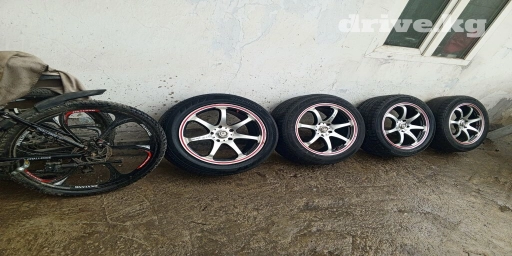 Литые Диски R 17 Toyota, Комплект, отверстий - 5, Б/у