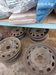 Железные Диски R 15 Комплект, отверстий - 5, Б/у