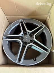 Литые Диски R 18 AMG, Комплект, отверстий - 5, Б/у