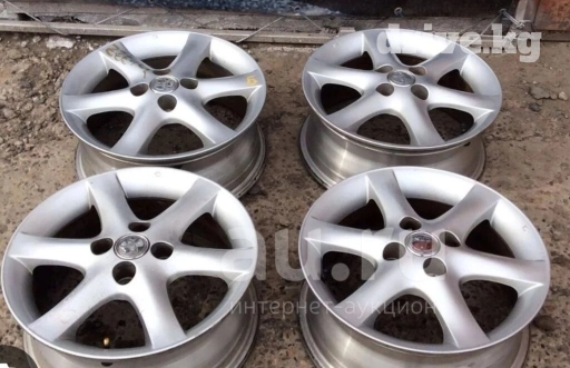 Литые Диски R 15 Toyota, Комплект, отверстий - 4, Б/у