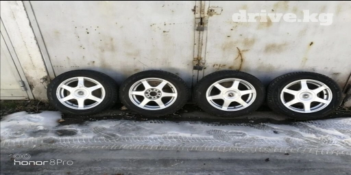 Литые Диски R 15 Honda, Комплект, отверстий - 5, Б/у