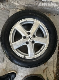 Литые Диски R 16 Honda, Комплект, отверстий - 5, Б/у