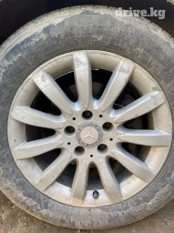 Литые Диски R 16 Mercedes-Benz, 1 шт, отверстий - 5, Б/у