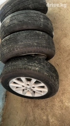 Железные Диски R 15 Toyota, Комплект, отверстий - 6, Б/у