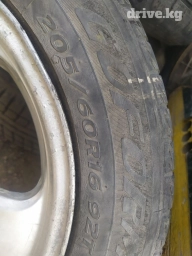 Литые Диски R 16 AMG, Комплект, отверстий - 4, Новый