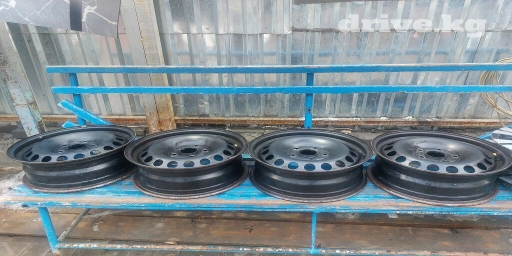 Железные Диски R 15 Комплект, отверстий - 5, Б/у