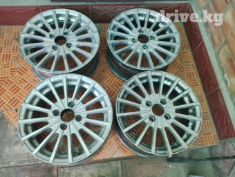 Литые Диски R 14 Volkswagen, Комплект, отверстий - 4, Б/у