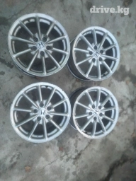 Литые Диски R 17 Honda, Комплект, отверстий - 5, Б/у