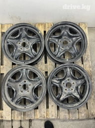 Железные Диски R 17 Toyota, Комплект, отверстий - 5, Б/у