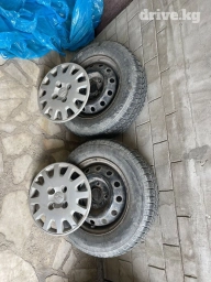 Железные Диски R 14 Honda, Комплект, отверстий - 4, Б/у
